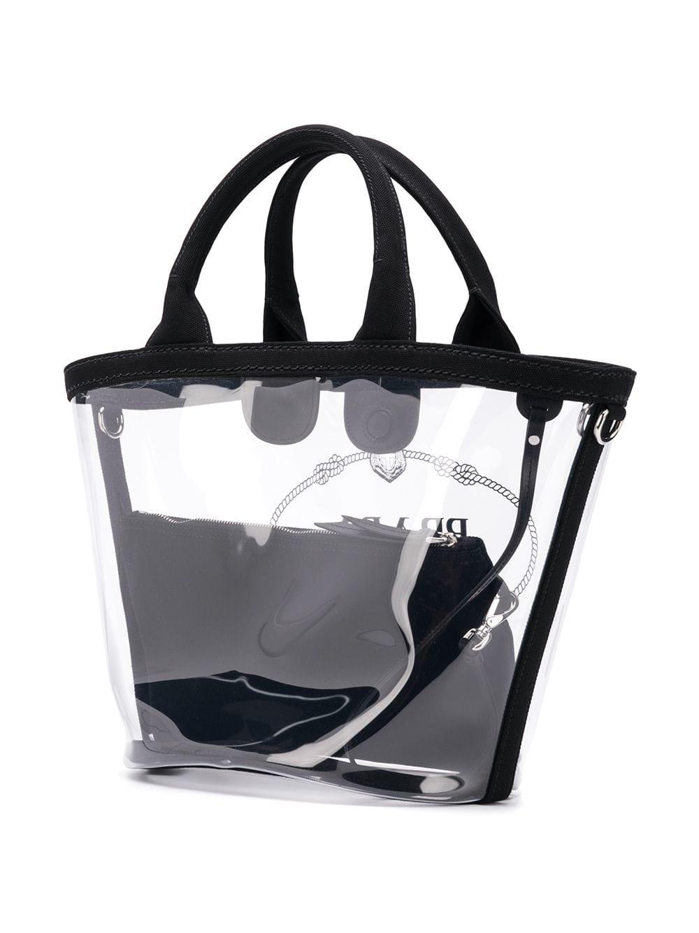 prada plexiglass bag
