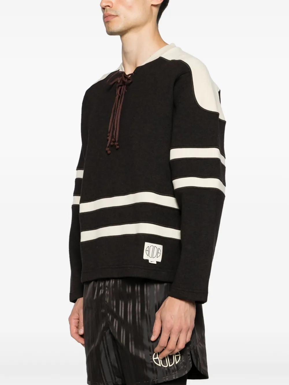 nike lace up sweatshirt