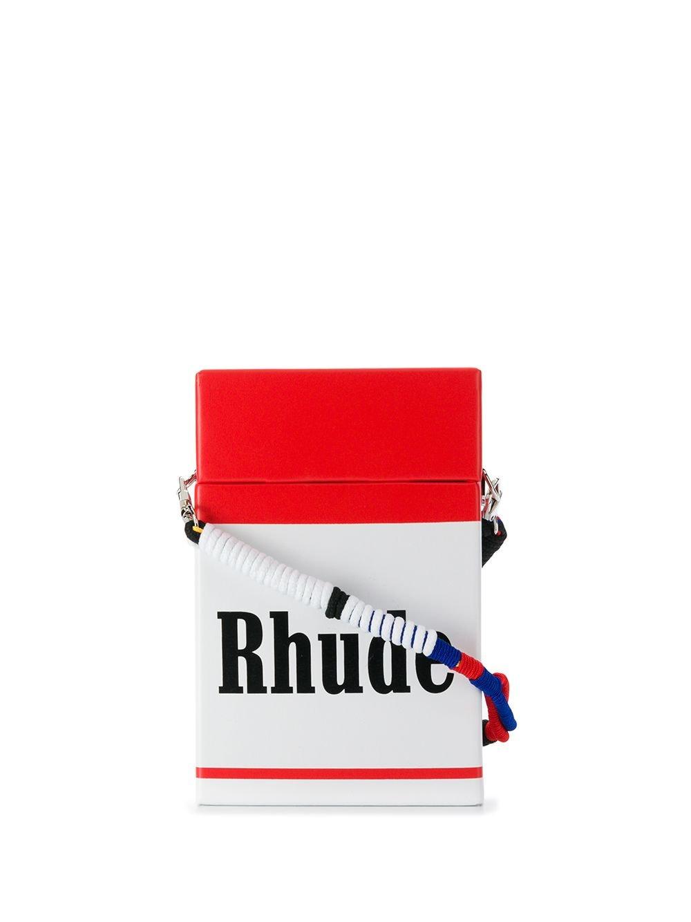 Rhude Cigarette Case Shoulder Bag in Red for Men