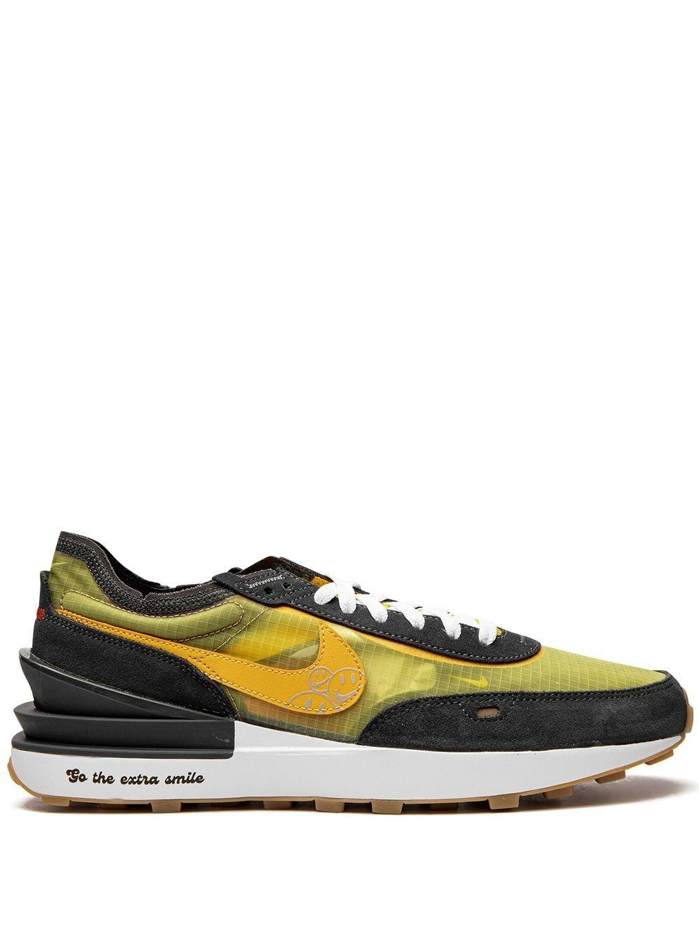 Nike Waffle One "go The Extra Smile" Sneakers in Yellow for Men Lyst