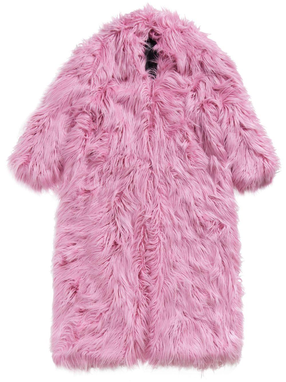 Abrigo con botones Bimba Y Lola de color Rosa Lyst