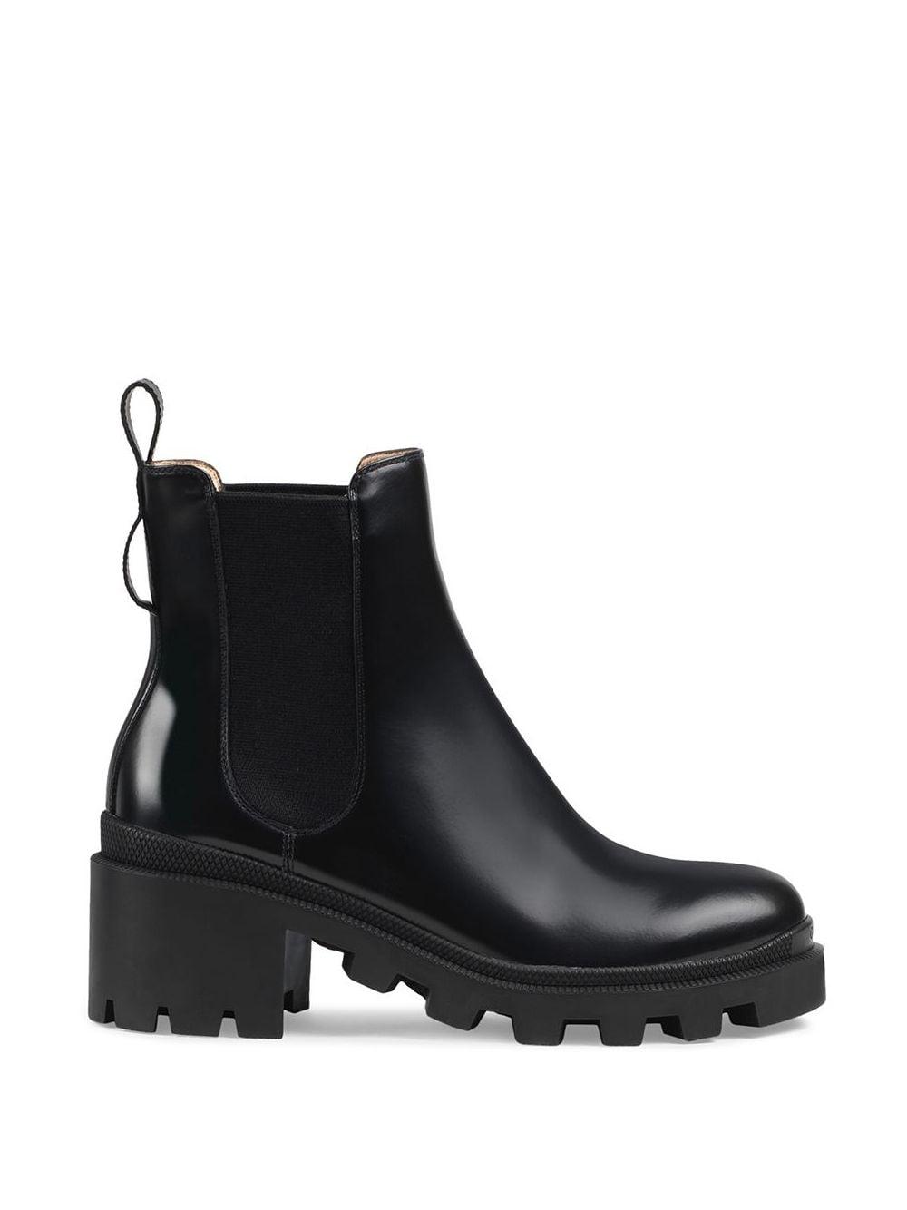 leather ankle boot with belt price