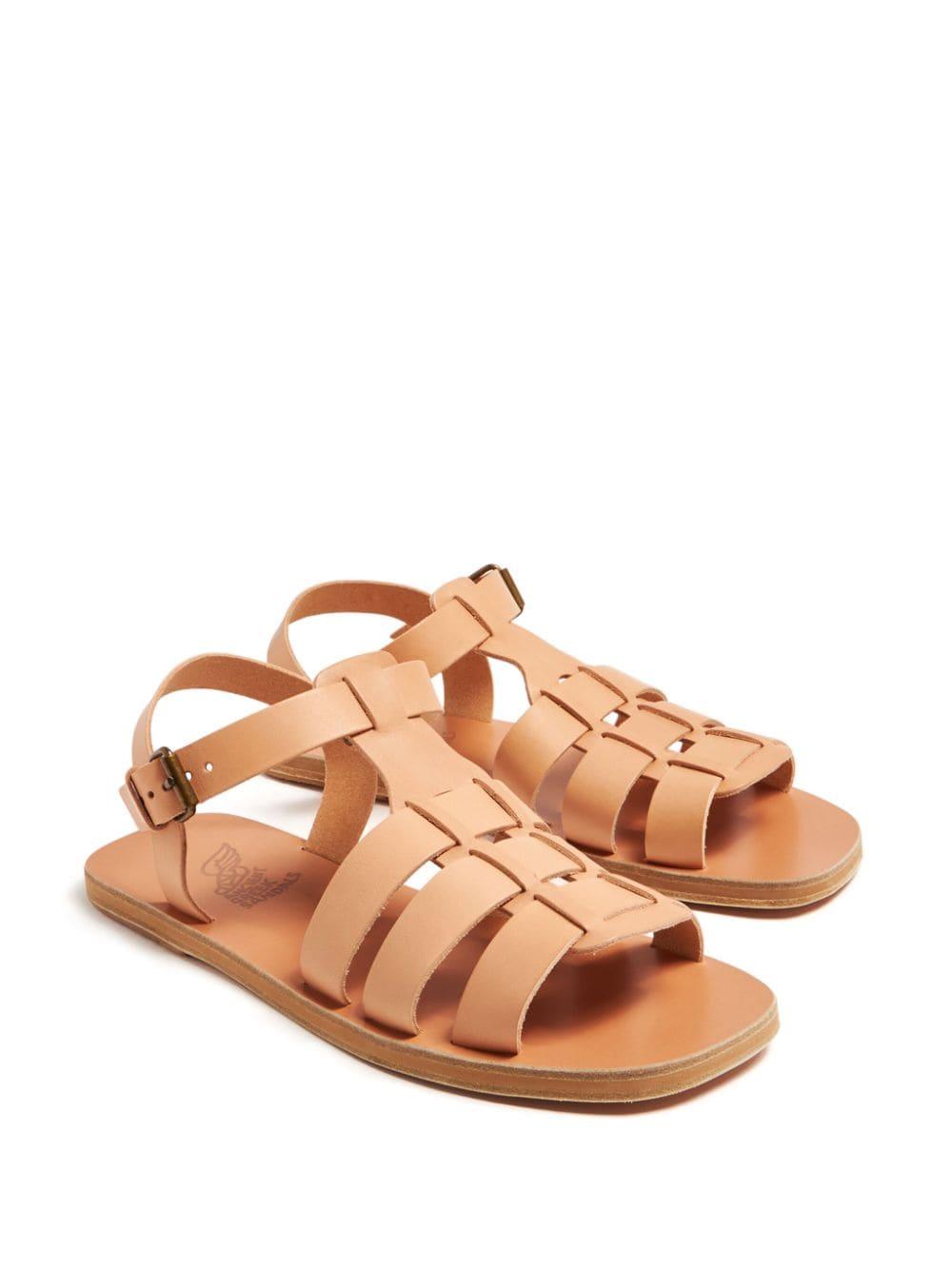 Buy Leather Handmade Greek Sandals for Kids Metallic Pink, Slink Back  Sandals for Baby Girl , Gift or Kids Online in India - Etsy