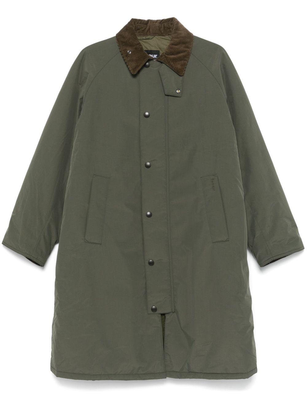 Barbour Exmoor Coat in Green for Men | Lyst