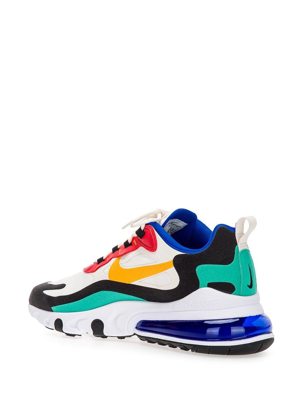 Nike air max 270 react bauhaus trainers in white Outlet