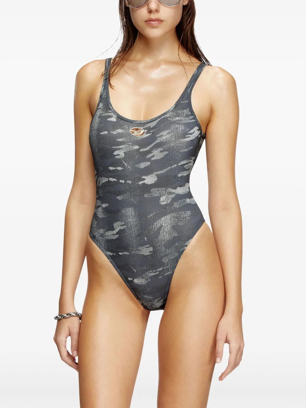 ワンピース水着 DIESEL jennifer-utlt JENNIFER-UTLT Mesh beach cover-up｜ブラウン｜ウィメンズ｜DIESEL