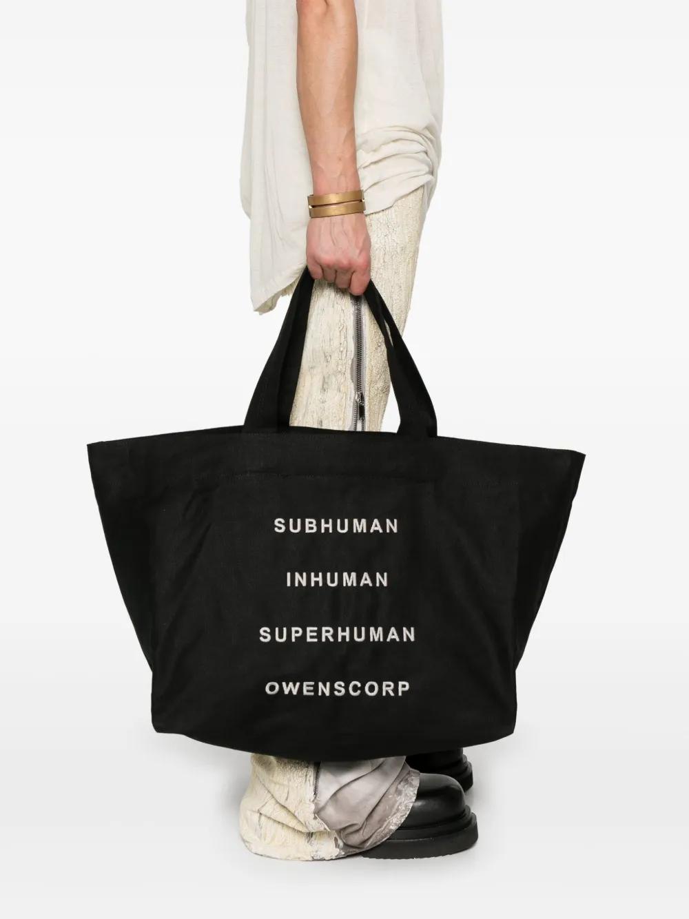 トートバッグ Rick Owens Beach Tote Bag Rick Owens Men's' Beach Tote Bag in Black | LN-CC®