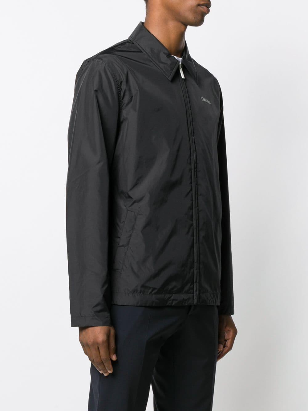 Download Calvin Klein Coach Jacket in Black for Men - Lyst