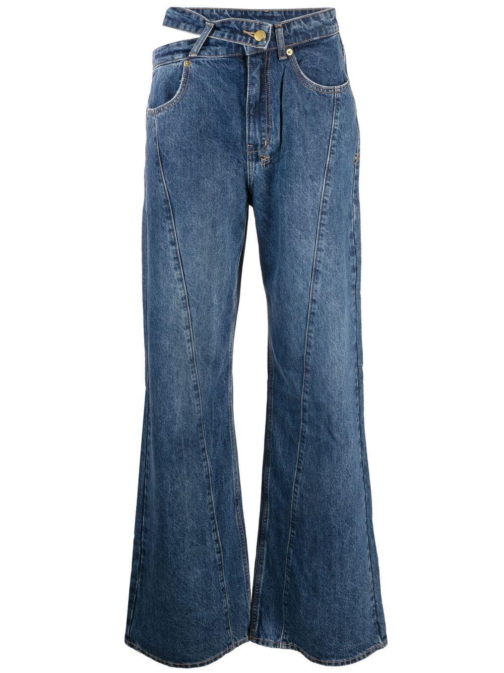 Ksubi X P.e Nation Detached Wide-leg Jeans in Blue | Lyst UK