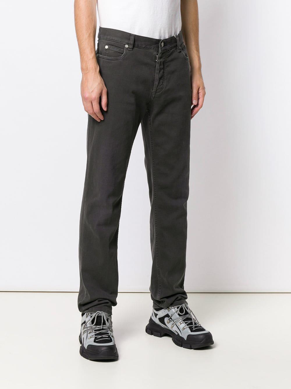 Maison Margiela Denim Classic Slim-fit Jeans in Grey (Gray) for Men - Lyst