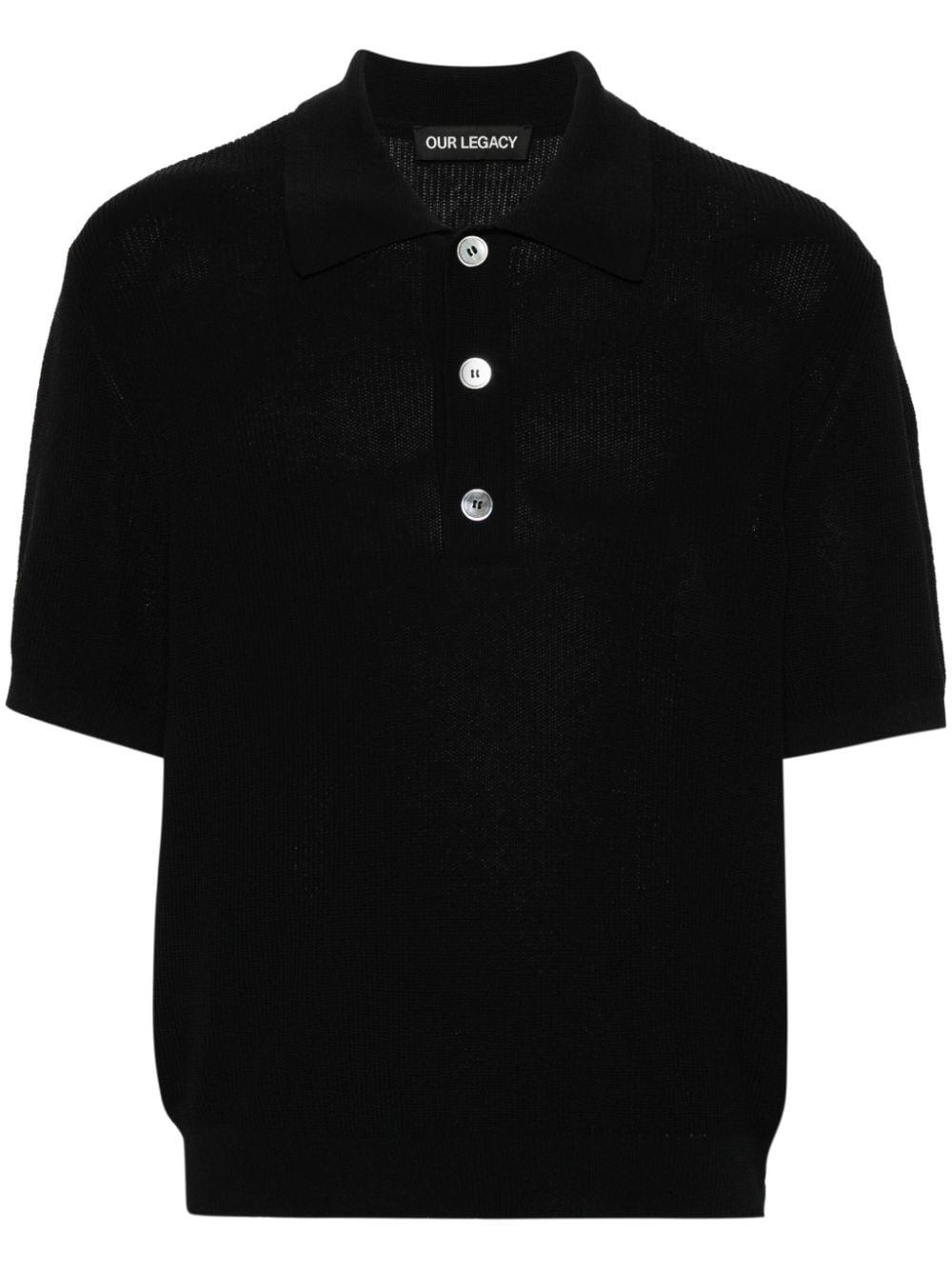 Our Legacy Traditional Polo in Black for Men | Lyst Our Legacy Traditional Polo in Black for Men | Lyst