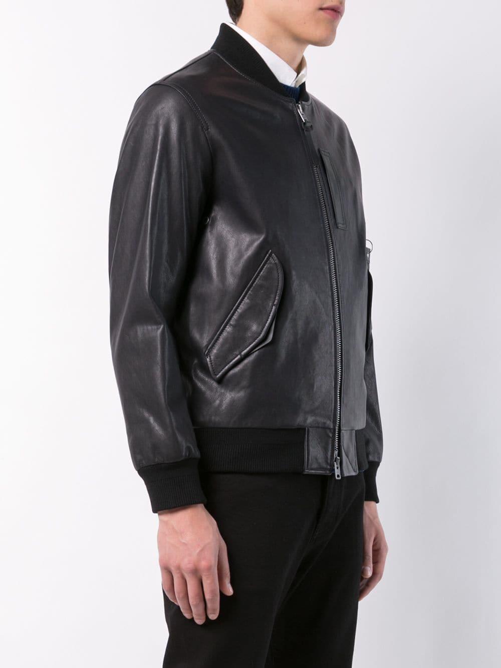 COACH Ma-1 Jacket in Black for Men | Lyst
