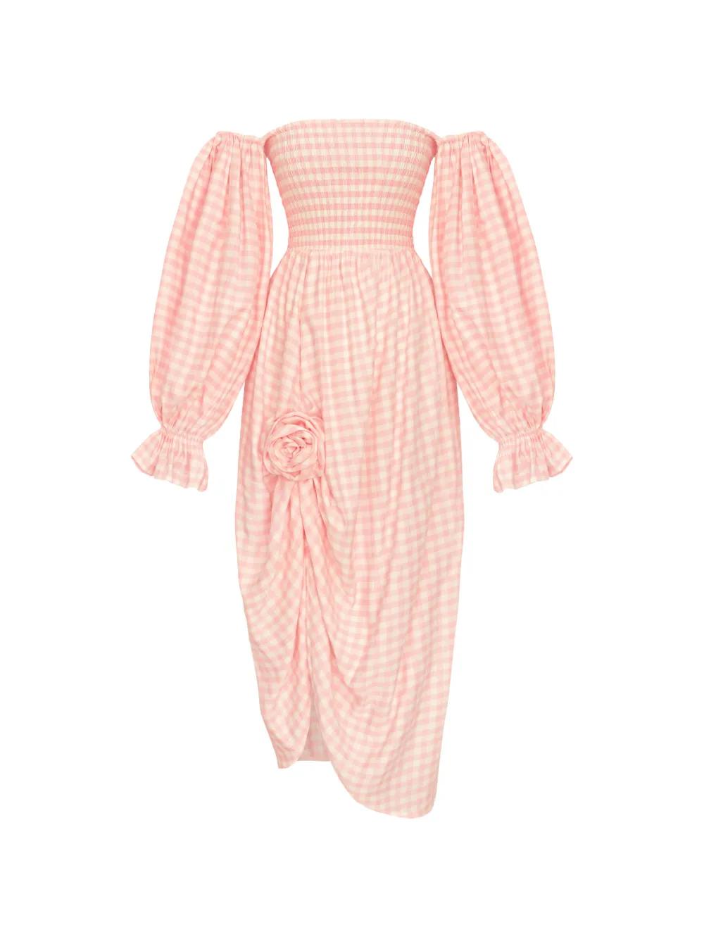 off the shoulder dress for wedding guest A Line Chiffon Off The Shoulder Wedding Guest Dresses with Slit