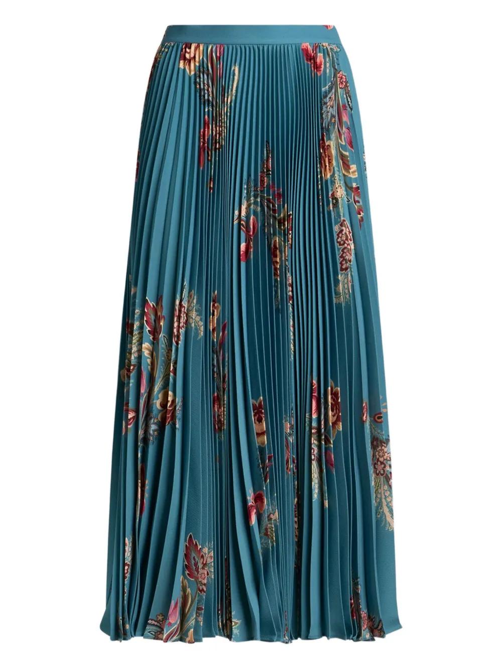 ETRO フローラル メダリオン＆ペイズリー スカート マルチカラー ETRO(エトロ) スカート(レディース) - 海外通販のBUYMA