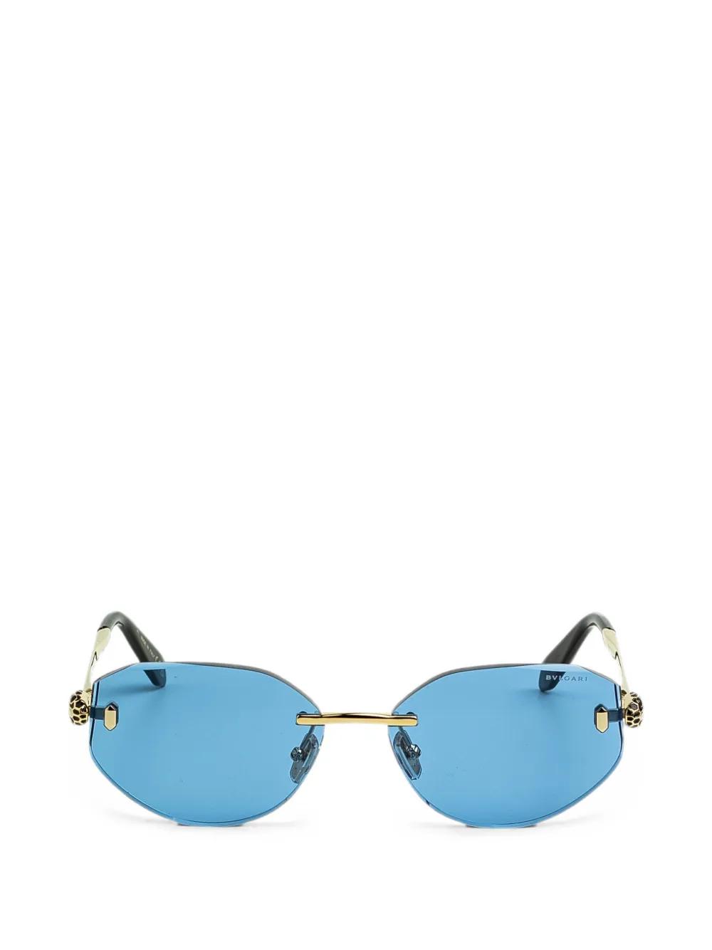 美品✨BVLGARI Sunglasses Rimless Blue Y2K BVLGARI Sunglasses for Women | Online Sale up to 53% off | Lyst UK