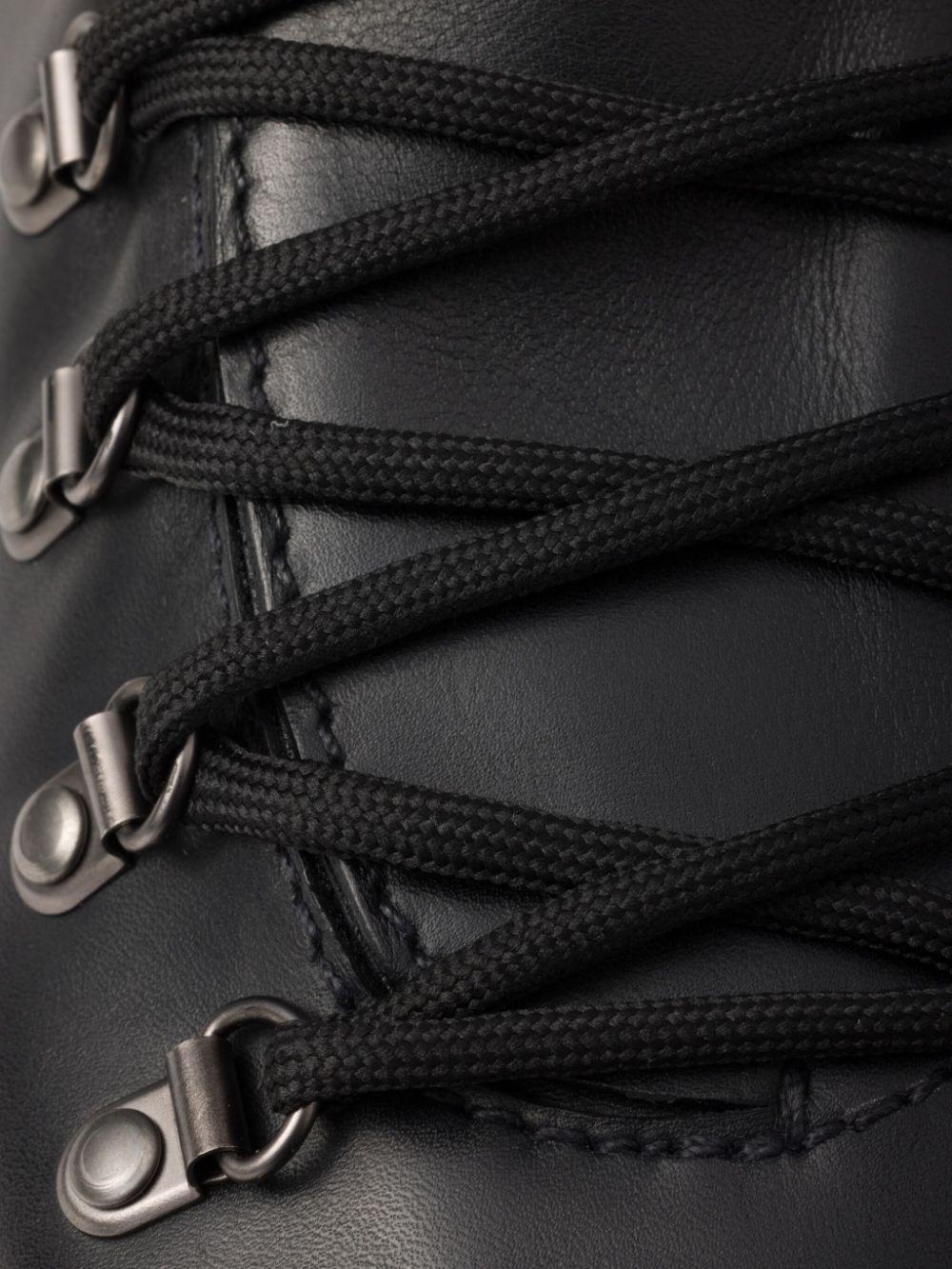 Prada メンズ ブラック Brixxen レザーブーツ ブーツ