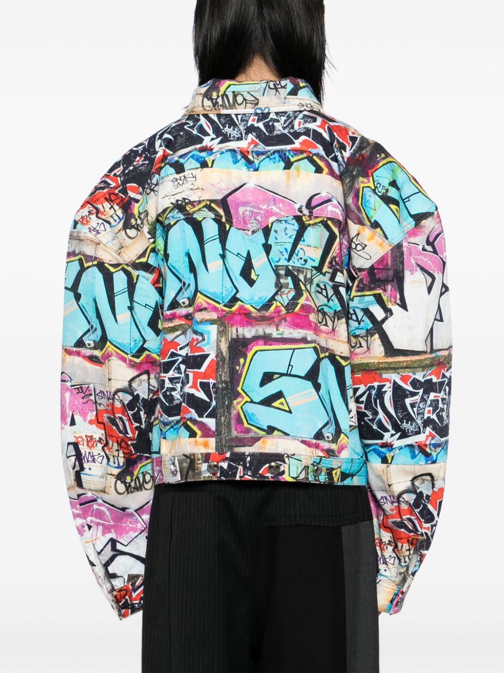 Vivienne Westwood デニムジャケット アートプリント Vivienne Westwood デニムジャケット アートプリント Vivienne