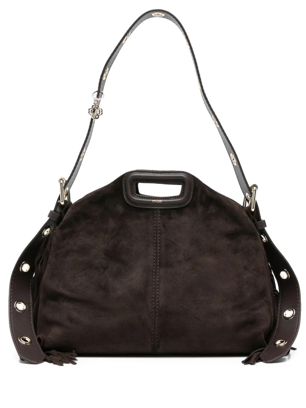 Maje Tasche Pailletten Tasche Schwarz Maje Taschen Für Damen