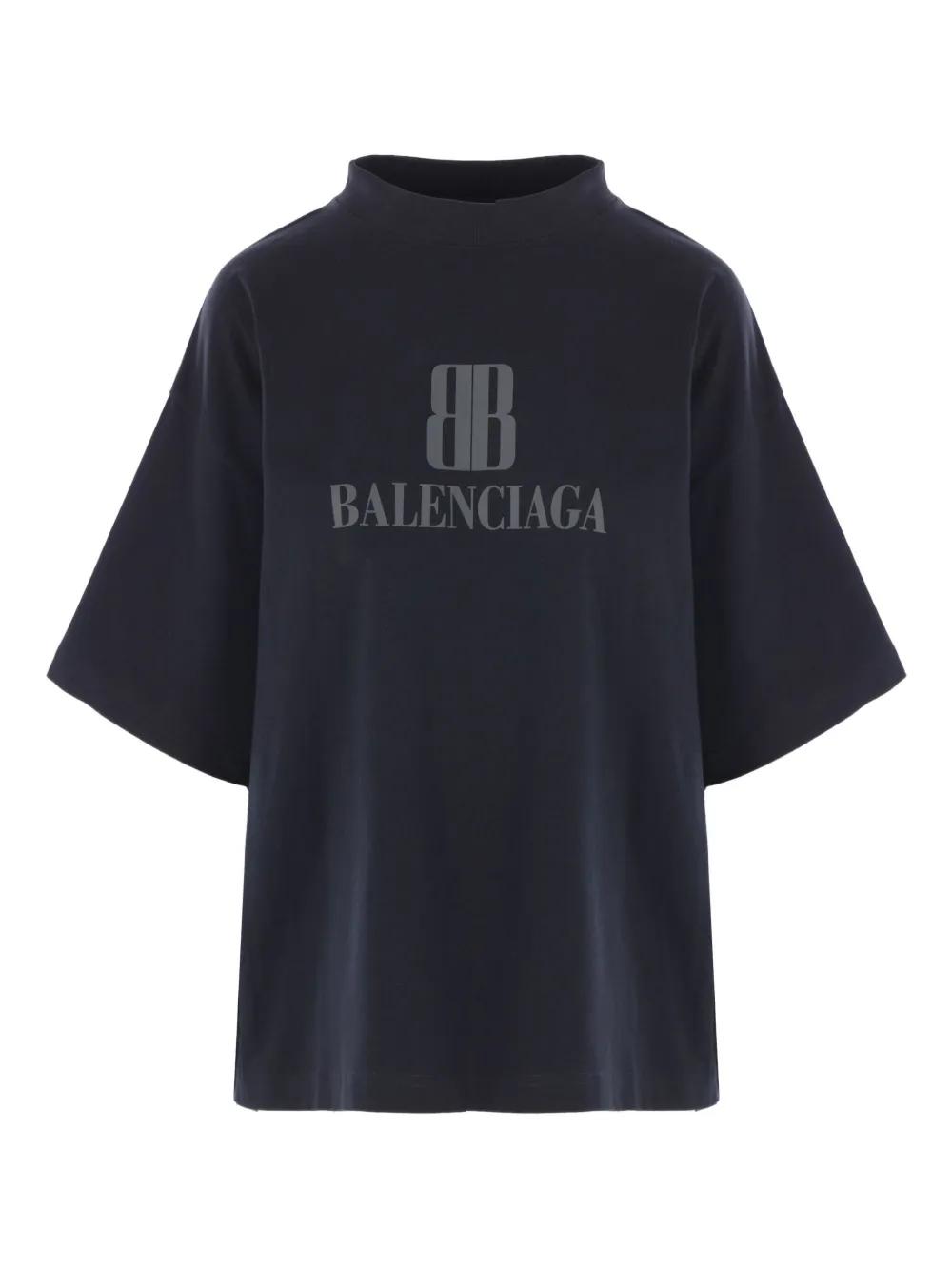 Tシャツ・カットソー Balenciaga Chalk Cotton T-Shirt Balenciaga Chalk Cottonx Under Armour Oversize T-shirt In