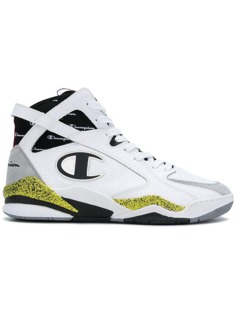 champion hi top sneakers