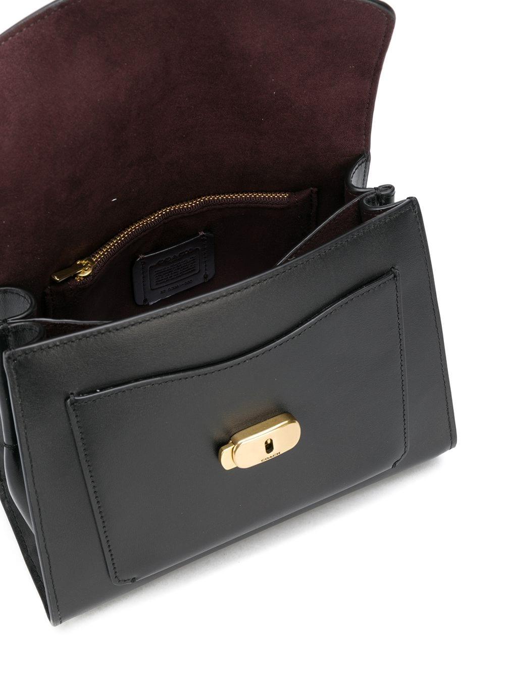 tabby mixed leather top handle bolsa