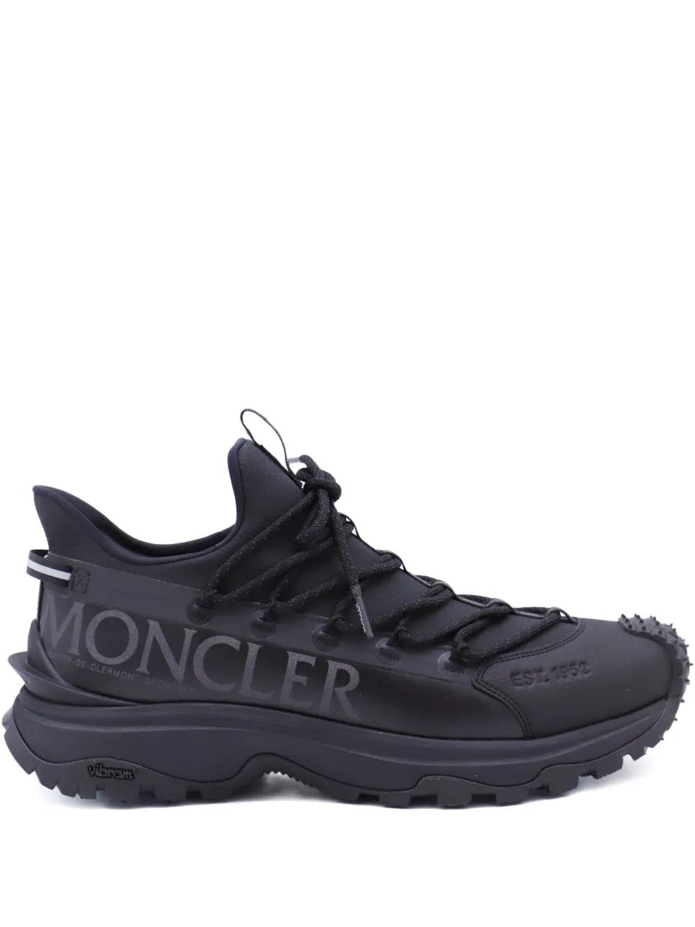 スニーカー MONCLER BLACK FABRIC TRAILGRIP GTX SNEAKERS Moncler: Black Trailgrip GTX Sneakers | SSENSE Canada