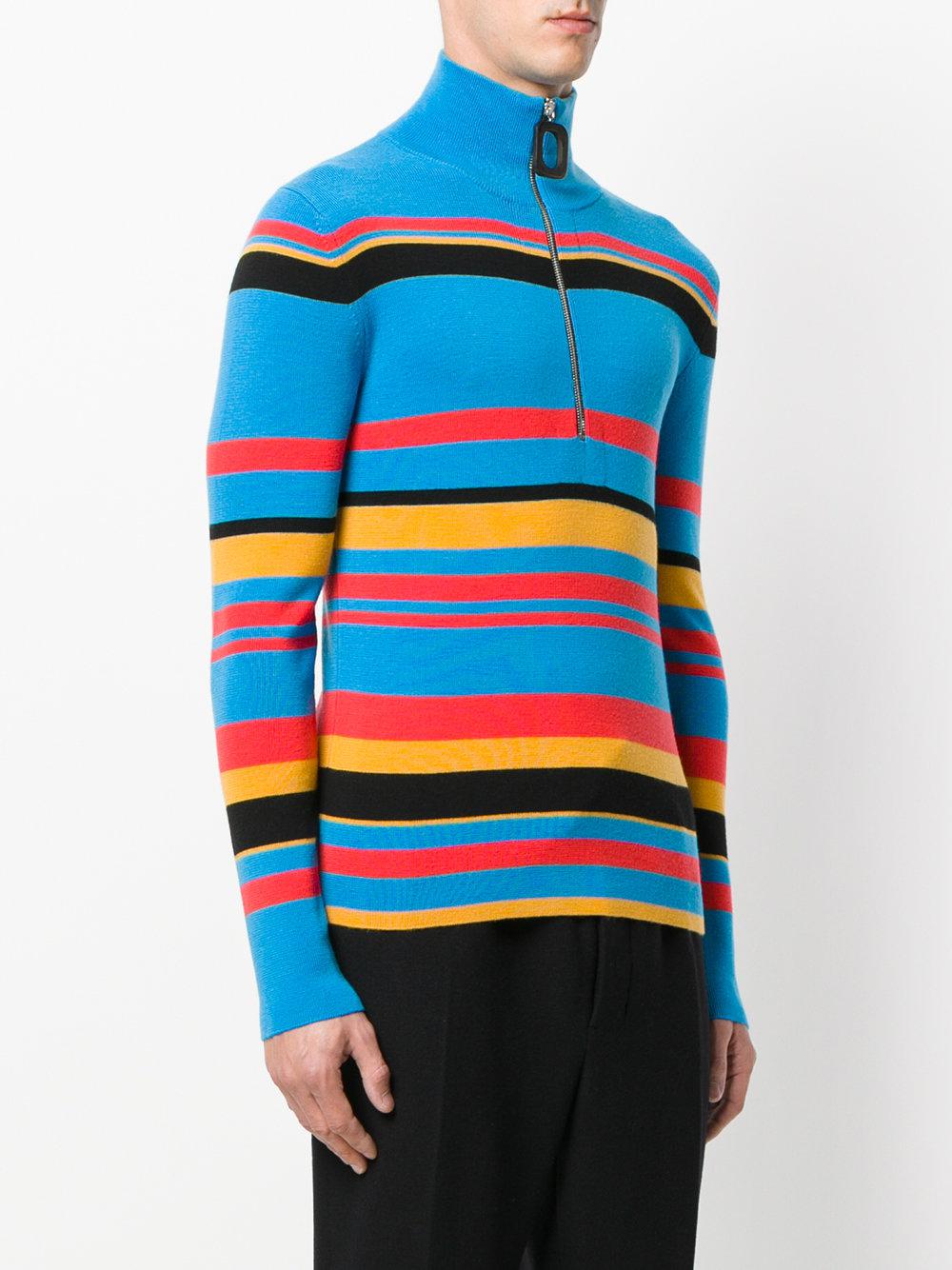 jw anderson half zip sweater
