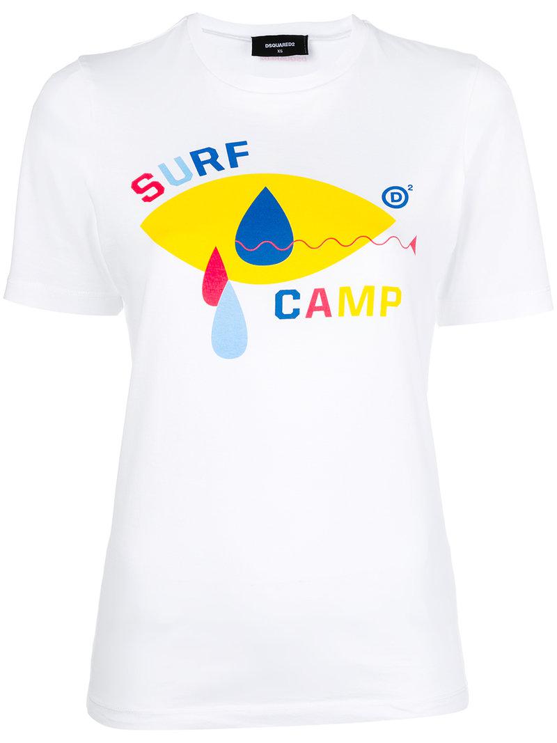 Dsquared Surf Camp футболка. Майка Surf Camp. Футболка с надписью Surf Camp. Dsquared2 Surfer.