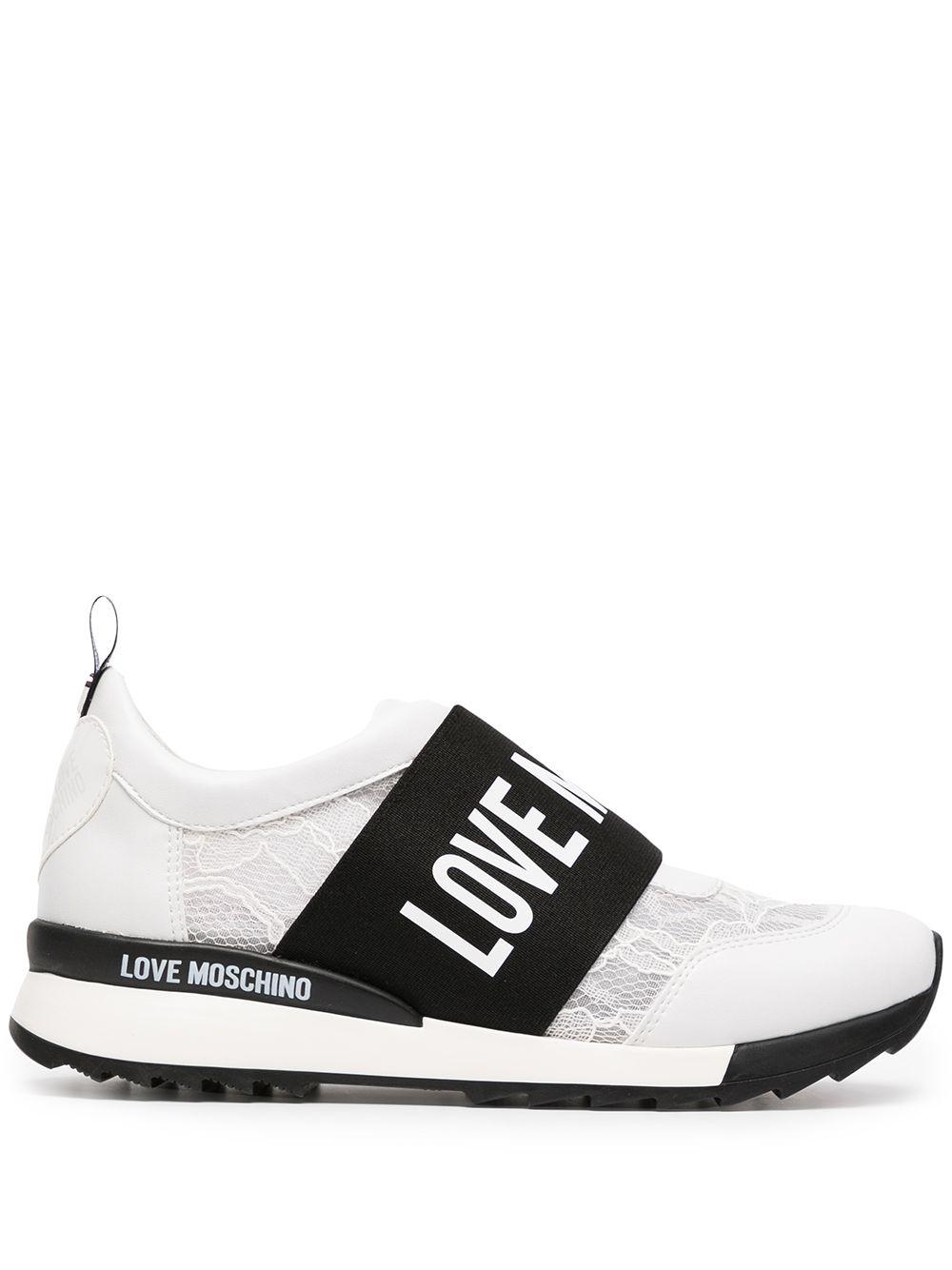 love moschino slip on sneakers