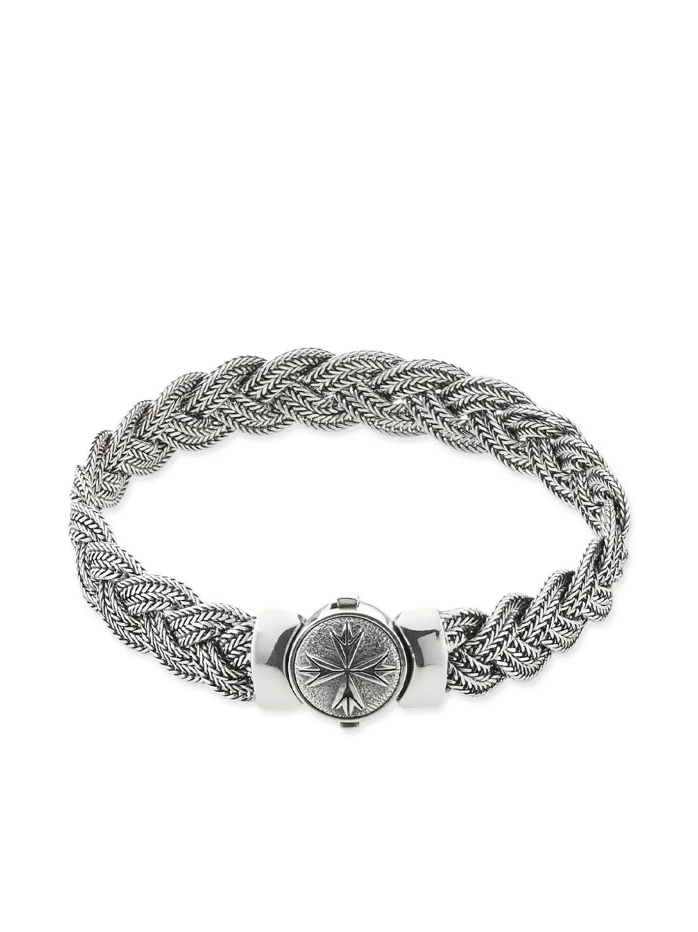 ☆Emanuele Bicocchi☆ アラベスク シャープ ブレスレット Sterling Silver Arabesque Chain Bracelet | EMANUELE BICOCCHI