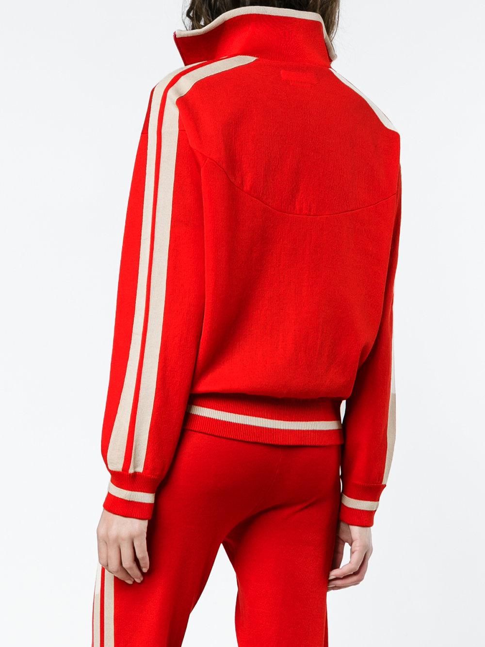 Étoile Isabel Marant Darcy Track Jacket in Red | Lyst