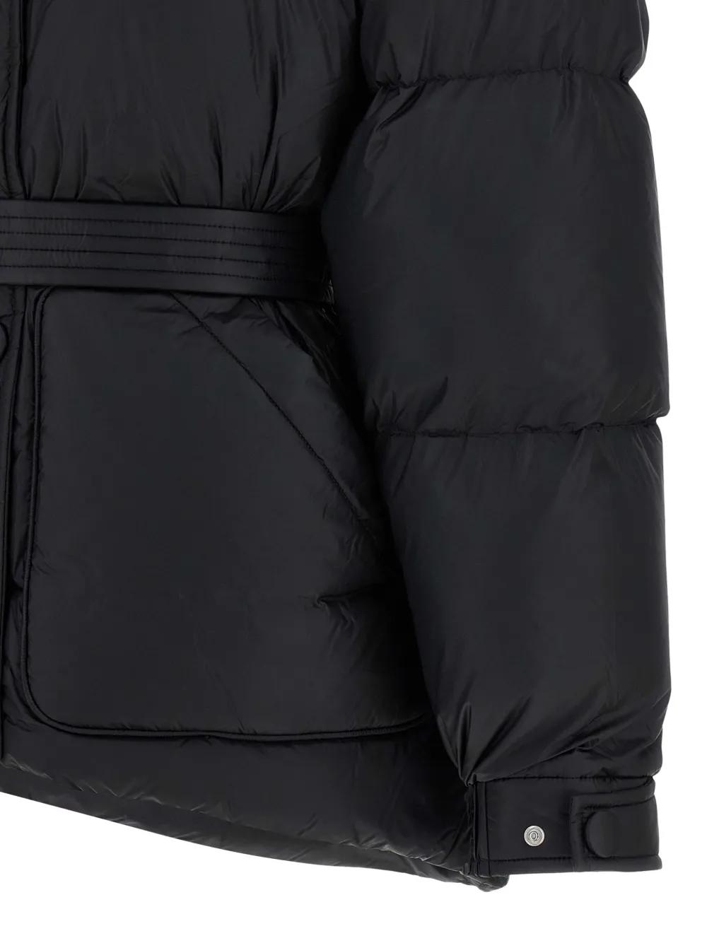 IENKI IENKI BELTED PUFFER JACKET ブラックXS IENKI IENKI Puffer Jackets for Women | FARFETCH US