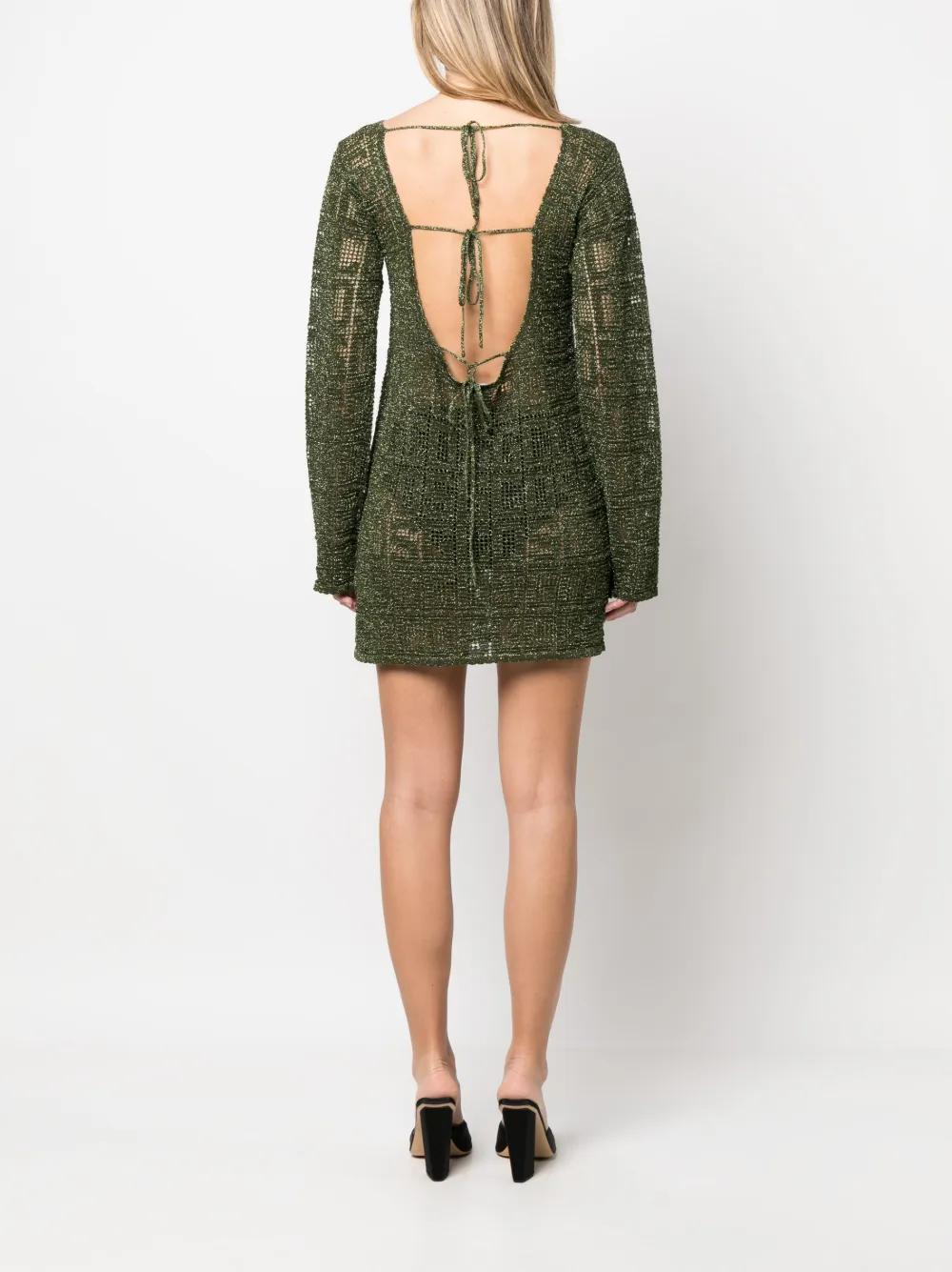 Designer Gcds Shell Dress Green for Women - Up to 53% off | Lyst