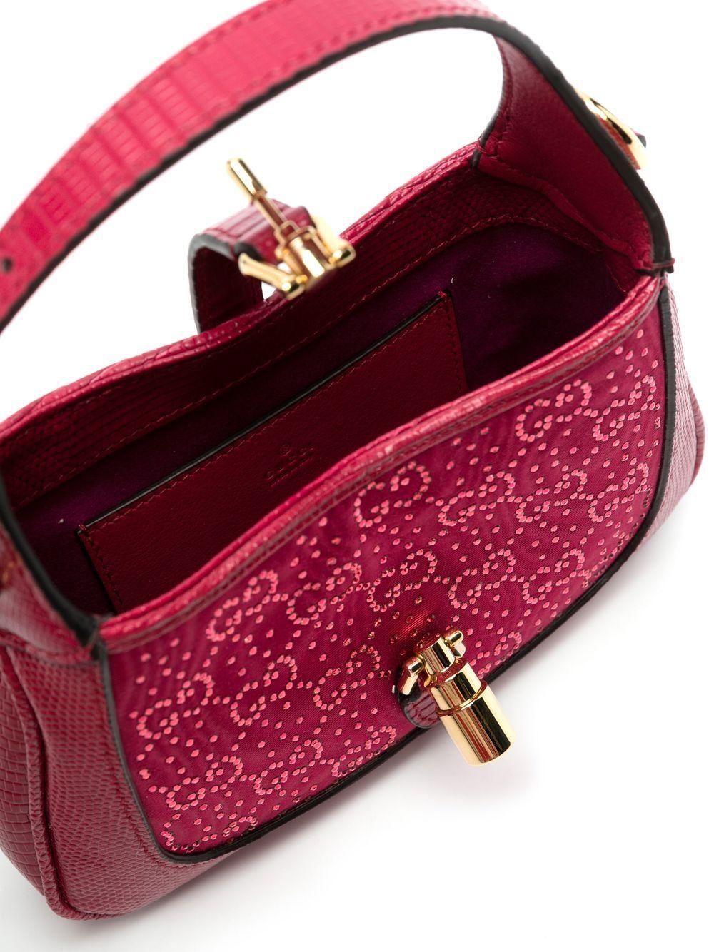 Gucci Jackie 1961 Crystal-embellished Mini Bag in Red Lyst UK