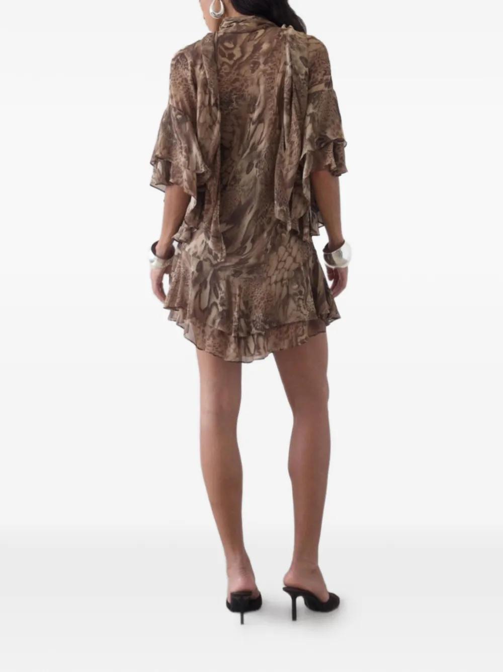 knee length dresses for ladies Bodita Mini Dress in Black Cotton Lace