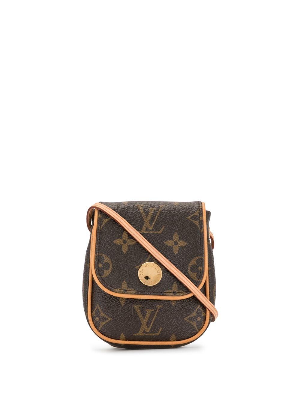 Louis Vuitton Canvas 2007 Pre-owned Pochette Cancun Crossbody Bag in Brown - Lyst