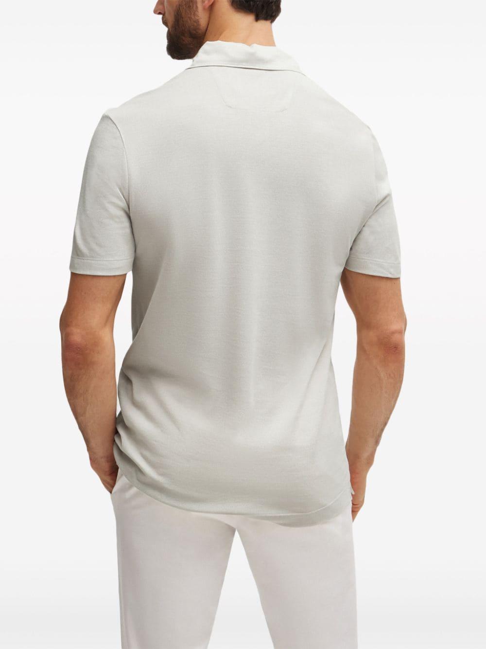Hugo boss top silk polo