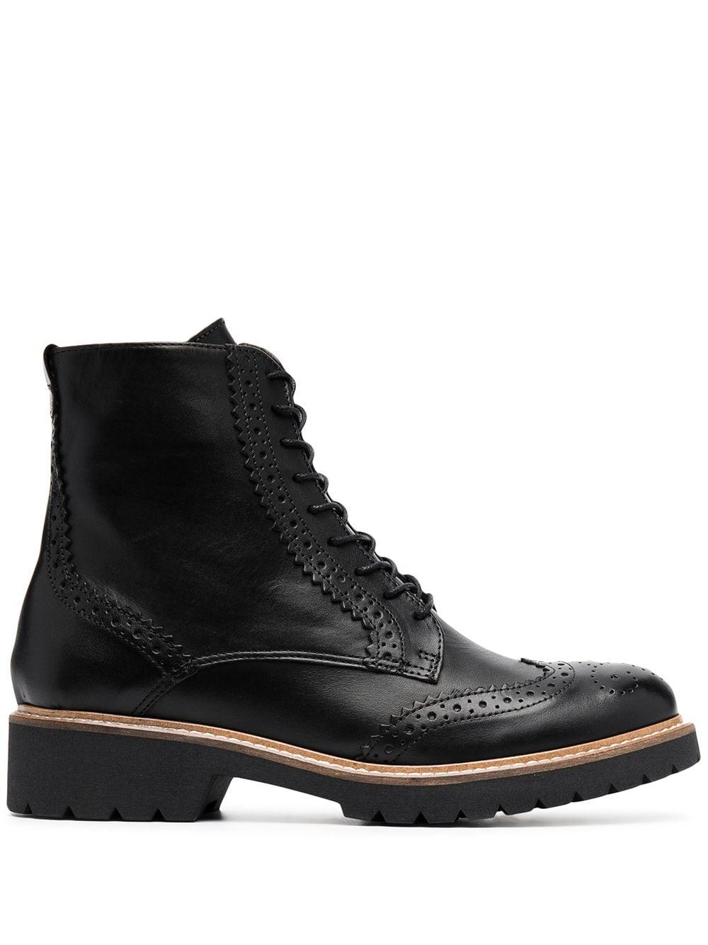 carvela snail lace up ankle boots