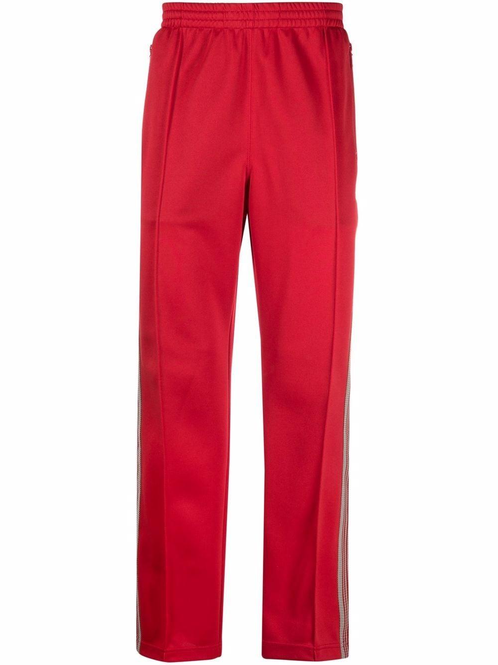 Needles Side-stripe Track Pants in Red for Men | Lyst