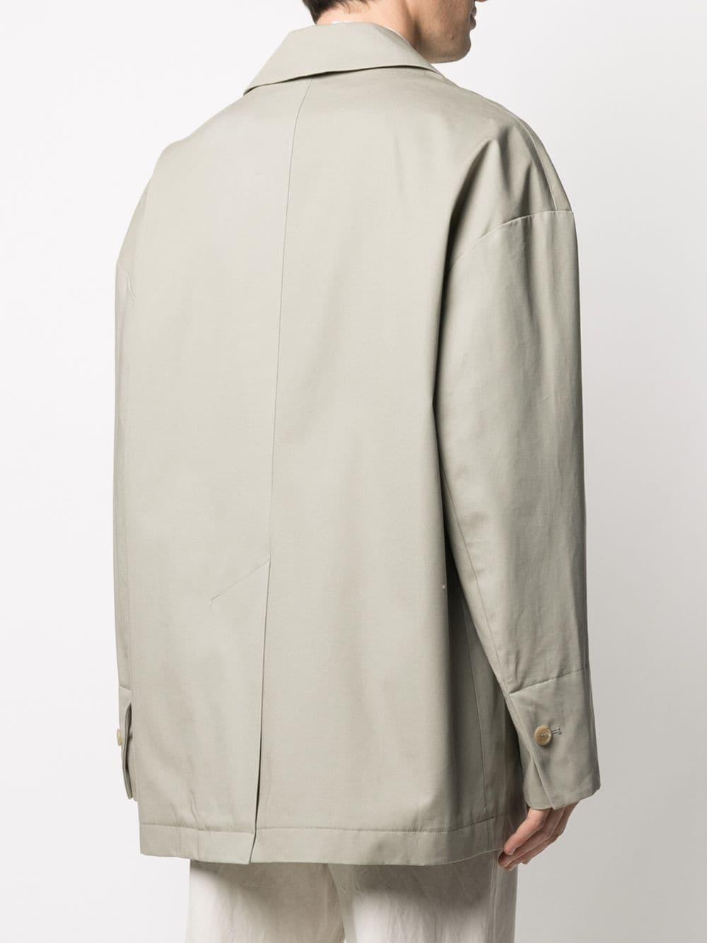 Jacquemus Cotton Blazer Jacket in Green for Men - Lyst