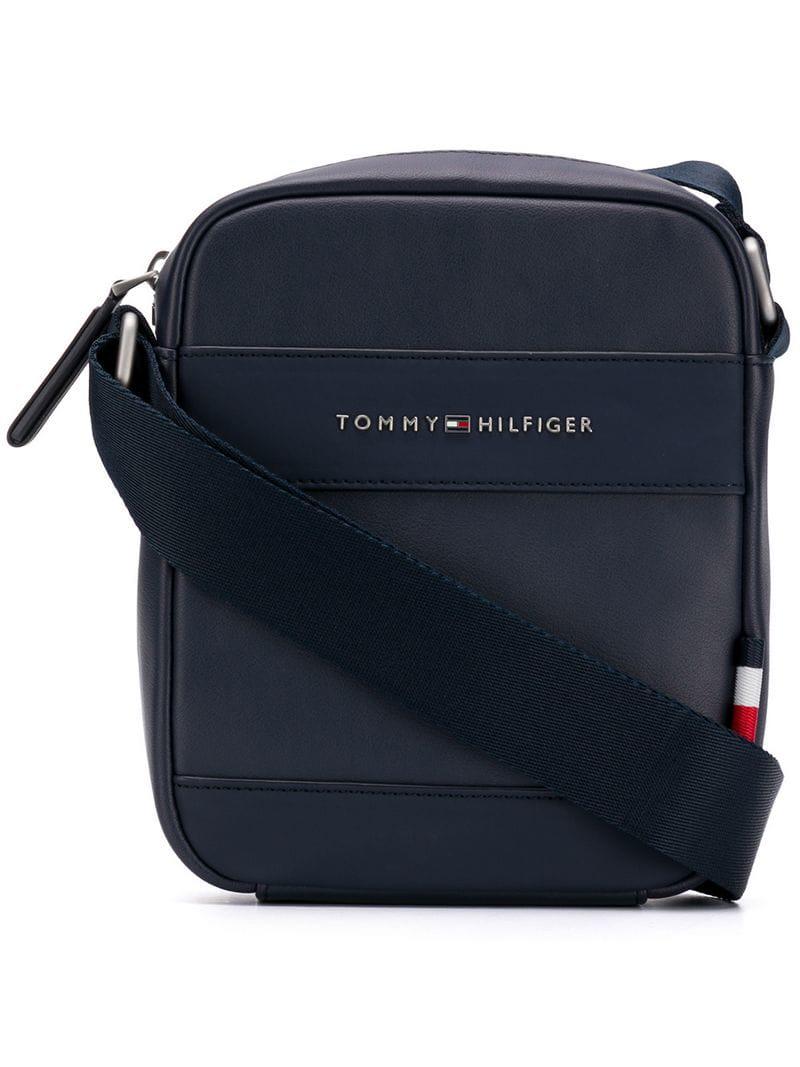 Tommy Hilfiger Logo Crossbody Bag in Blue for Men Lyst