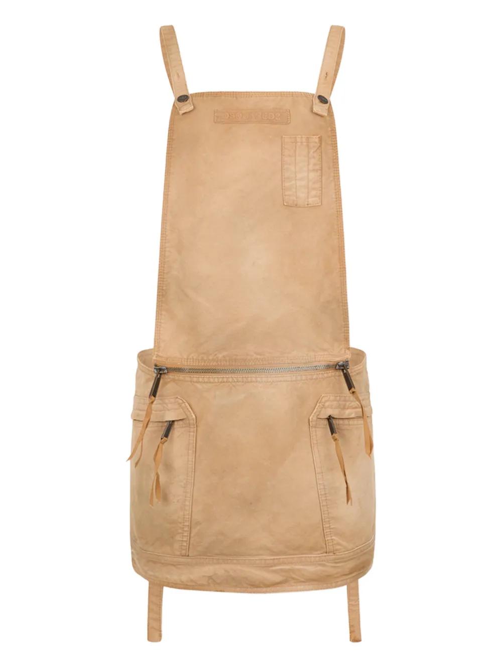 DSquared Leather Dresses for Women | Lyst