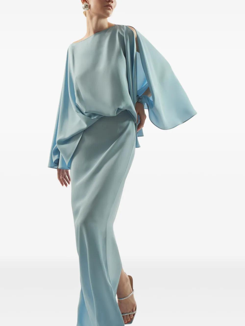 ワンピースその他 Taller Marmo La Maddalena aqua blue dress Taller Marmo La Maddalena Dress in Blue | Lyst