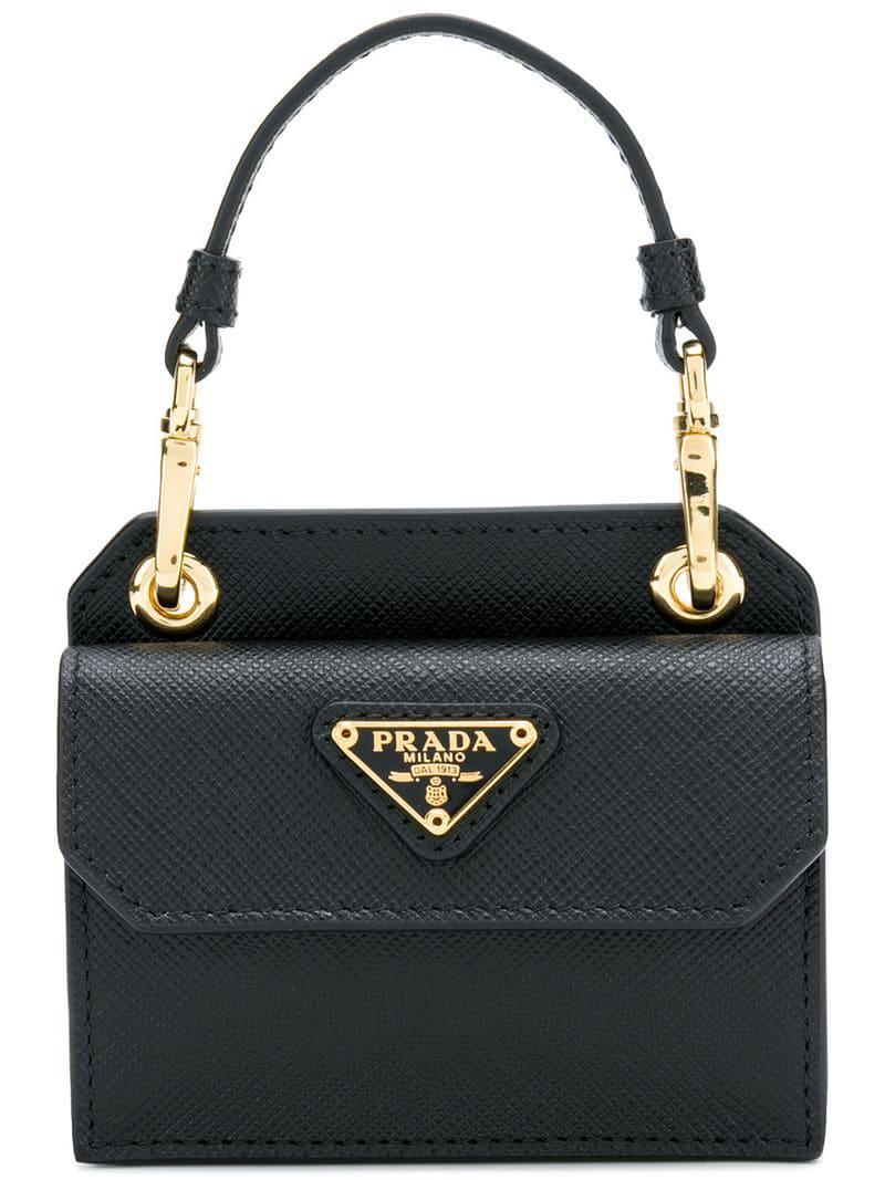 prada top handle bolsas