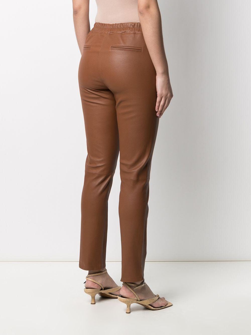 arma leren broek zwart