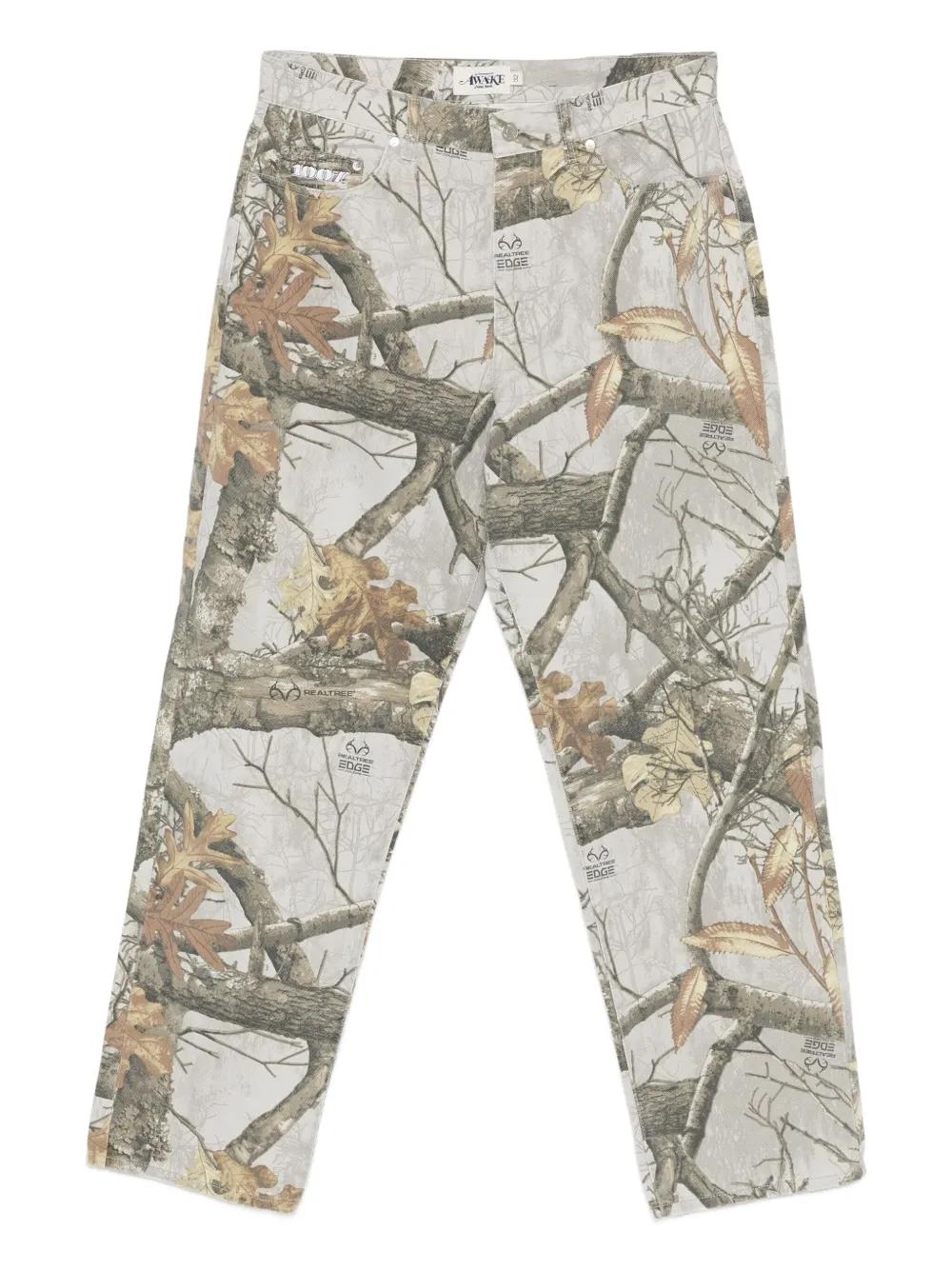 AWAKE NY X Stussy Big Ol' Realtree Edge Jeans in White for Men
