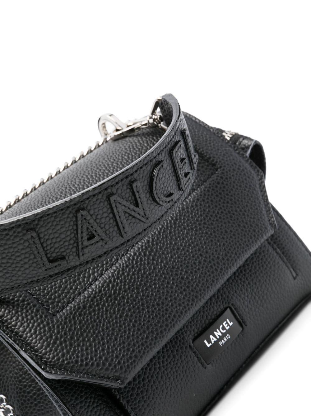 Lancel Small Ninon De Flap Bag in Black | Lyst