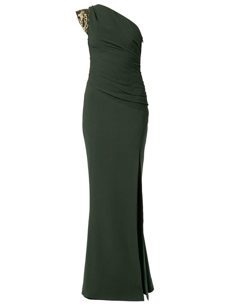 rachel gilbert green dress