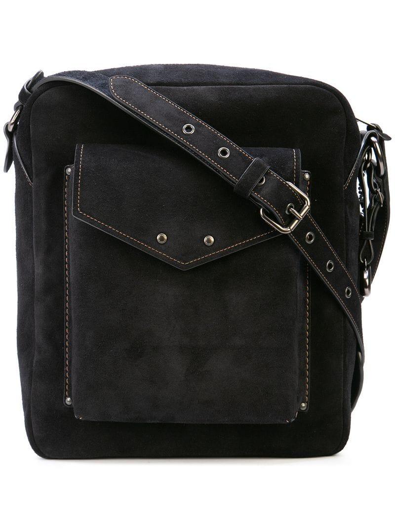 COACH Leather Jaxson Bag in Black for Men - Lyst