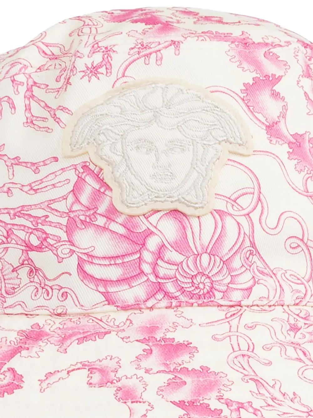 Versace Medusa Head Printed Bucket Hat in Pink | Lyst display picture 2